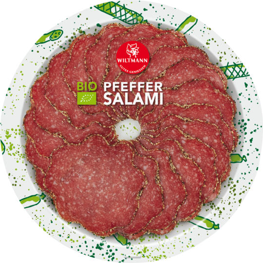 Wiltmann Bio Salami Pfeffer 80g