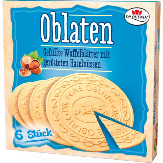 Dr.Quendt Oblaten Haselnuss 150g