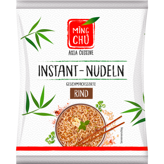 Ming Chu Instantnudeln Rindfleisch 60g