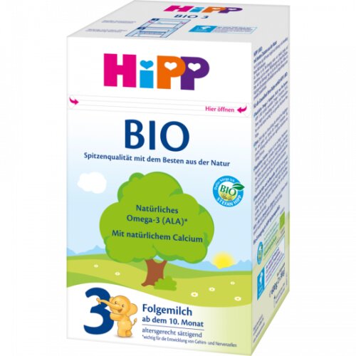 Bio Hipp 3 Folgemilch 600g