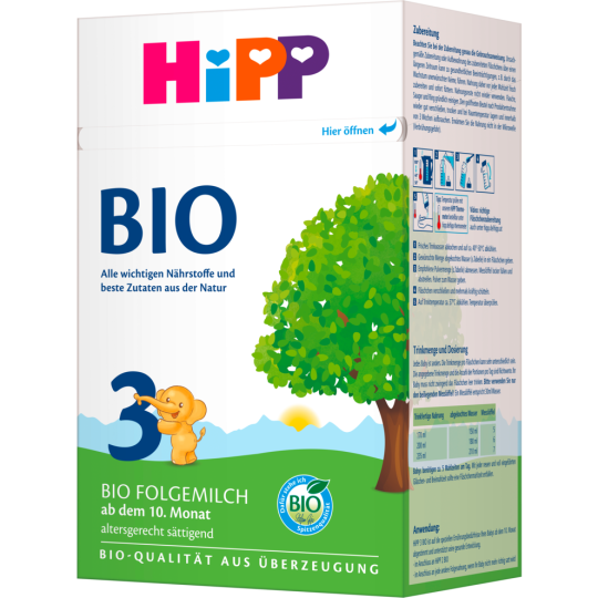 Bio Hipp 3 Folgemilch 600g