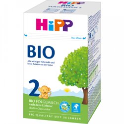 Bio Hipp 2 Folgemilch 600g