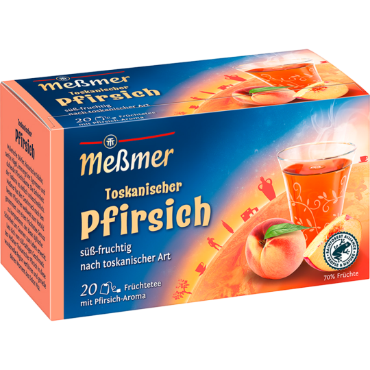 Meßmer Toskanischer Pfirsich 20er 50g