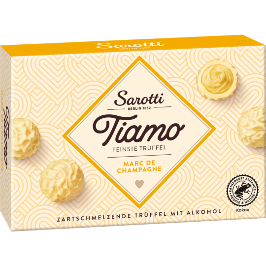 Sarotti Tiamo Champagner Trüffel 125g