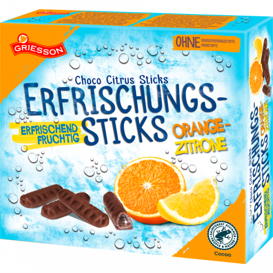 Griesson Erfrischungs-Sticks 150g