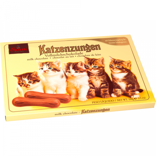 Sarotti Katzenzungen Vollmilch 100g