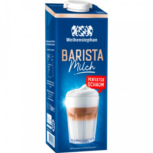 Weihenstephan Barista H-Milch 3,0% Fett 1l