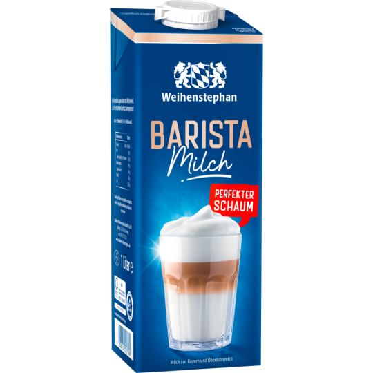 Weihenstephan Barista H-Milch 3,0% Fett 1l