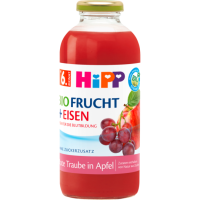 BioHipp Rot.Tr.Apfel Eisen0,5l