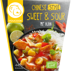 Youcook Chicken Sweet & Sour mit Huhn 440g