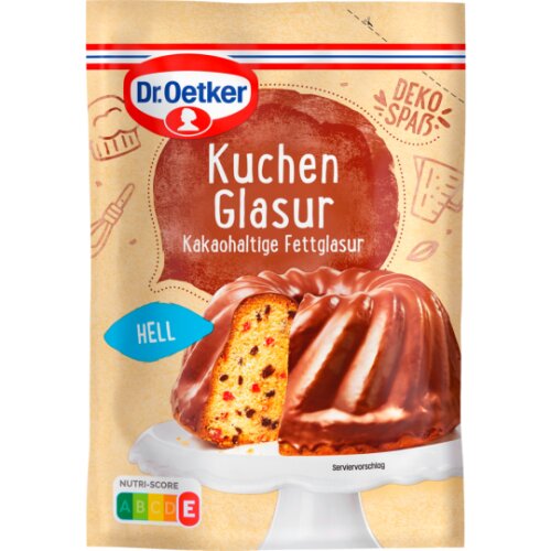 Dr.Oetker Kuchenglasur Hell 150g