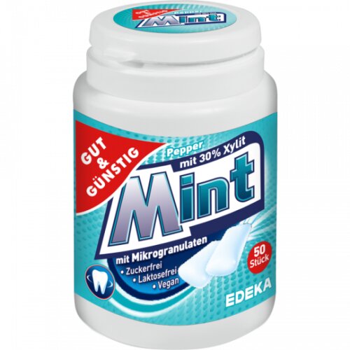 Gut & Günstig Kaugummi Peppermint 70,5g