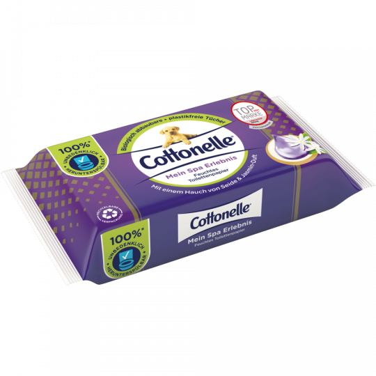 Cottonelle Feuchte Tücher Spa Jasmin 42er