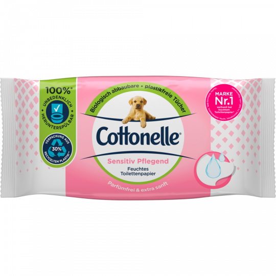 Cottonelle Feuchte Tücher Sensitive 42er