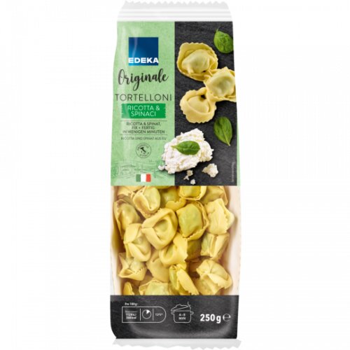 EDEKA Italia Tortelini Ricotta Spinat 250g