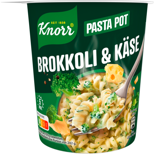 Knorr Pasta Snack Broccoli Käse 62g
