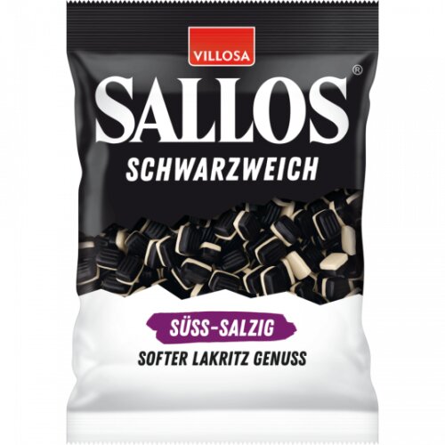 SALLOS Schwarzweich Süß-Salzig 200g