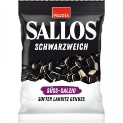 SALLOS Schwarzweich Süß-Salzig 200g