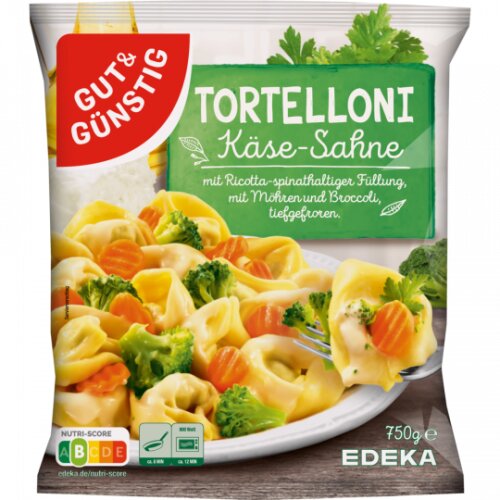 Gut & Günstig Tortelloni Käse-Sahne 750g