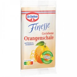 Dr.Oetker Finesse Geriebe Orangenschalen 3x6g