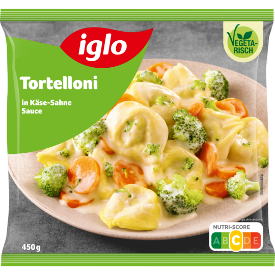 Iglo Tortelloni Ricotta Spinat 450g