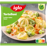 Iglo Tortelloni Ricotta Spinat 450g