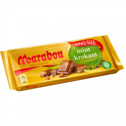 Marabou Tafel Mint Krokant 250g