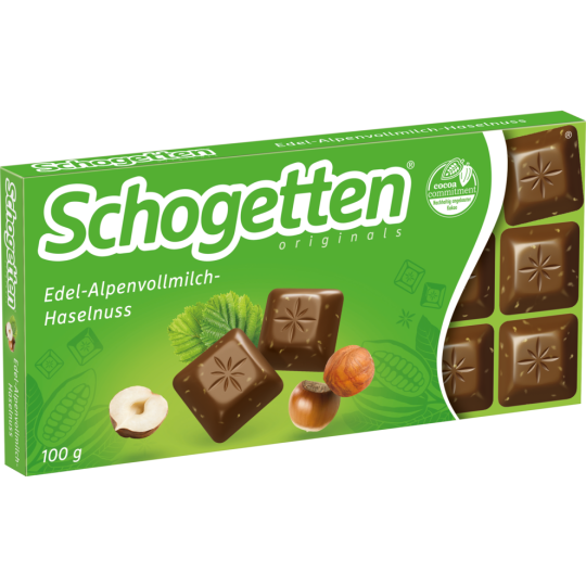 Trumpf Schogetten Vollmilch Nuss 100g