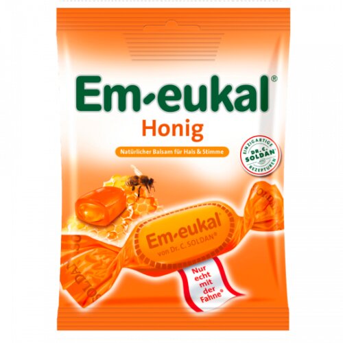 Em-eukal Honig zuckerhaltig 75g