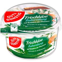 Gut & Günstig Frischkäse 65% Doppelrahm 150g