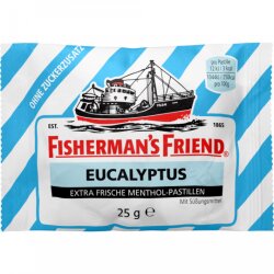 Fishermans Friend Eucalyptus ohne Zucker 25g