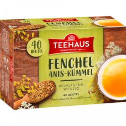 Teehaus Fenchel Anis Kümmül 40er