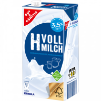 Gut & Günstig H-Milch 3,5% 1l