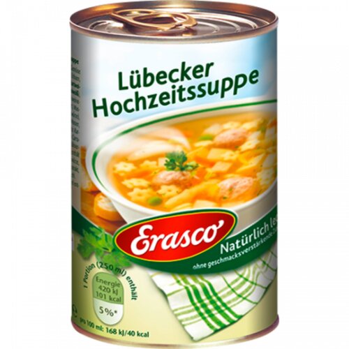 Erasco Lübecker Hochzeitssuppe 390ml