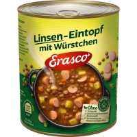 Erasco Linsen-Eintopf mit Würstchen 800g