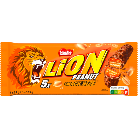 Nestle Lion Peanut 5er 155g
