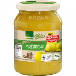 Bio EDEKA Apfelmus ohne Zuckerzusatz 360g