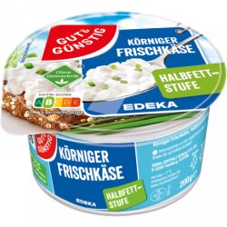 Gut & Günstig Körniger Frischkäse 20%...