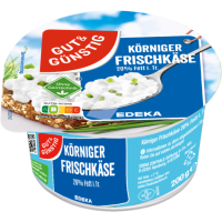 Gut & Günstig Körniger Frischkäse 20%...