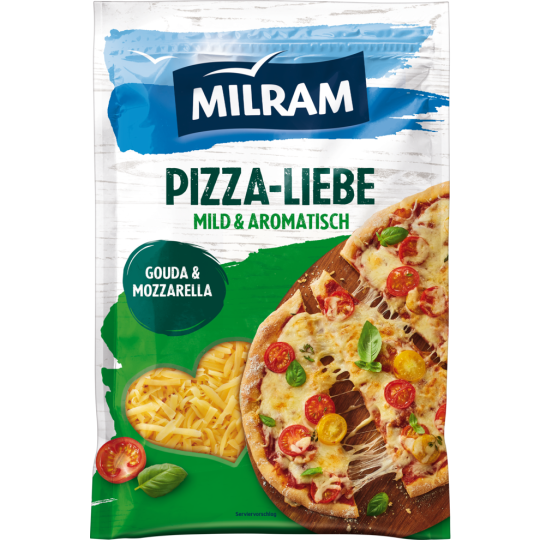 Milram Pizza Liebe Reibekäse 43% 150g