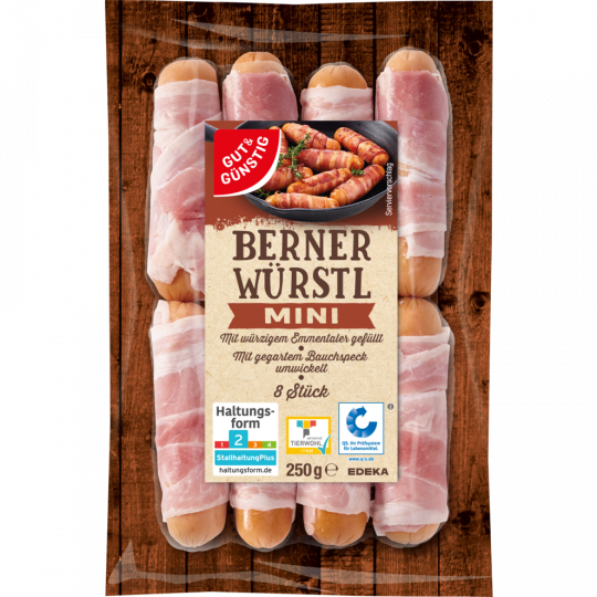 Gut & Günstig Mini Berner Würstl 250g QS