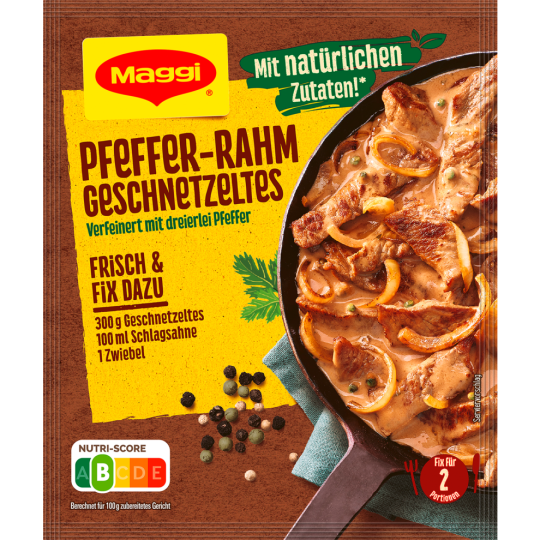 Maggi Fix Pfef.Rahm Geschn.27g