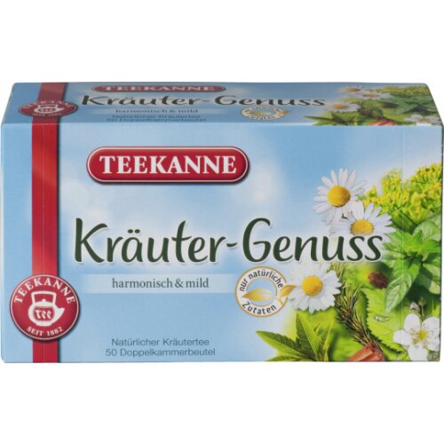 Teekanne Kräuter Genuss 50er