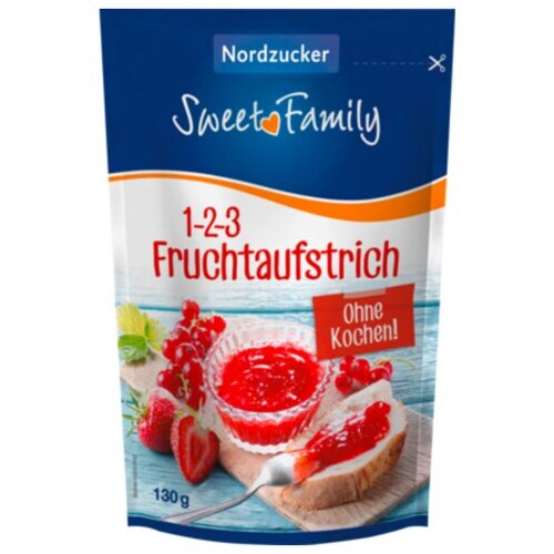 Sweet Family Nordzucker 1-2-3 Fruchtaufstrich 130g