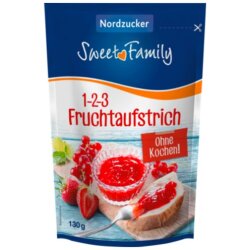 Sweet Family Nordzucker 1-2-3 Fruchtaufstrich 130g