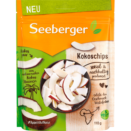 Seeberger Kokoschips 110g