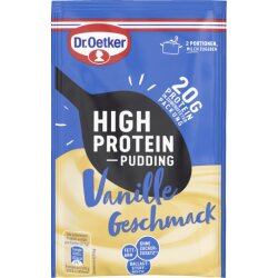 Dr.Oetker High Protein Pudding-Pulver Vanille Geschmack...