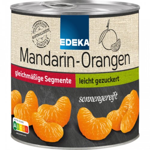 EDEKA Mandarin-Orangen leicht gezuckert 312g