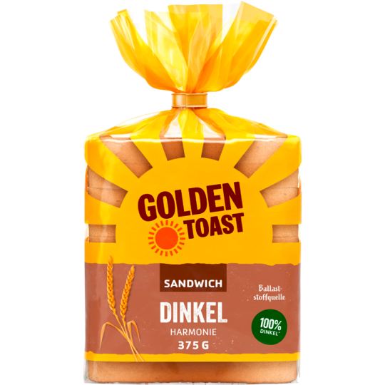 Golden Toast Dinkelharmonie Sandwich 375g