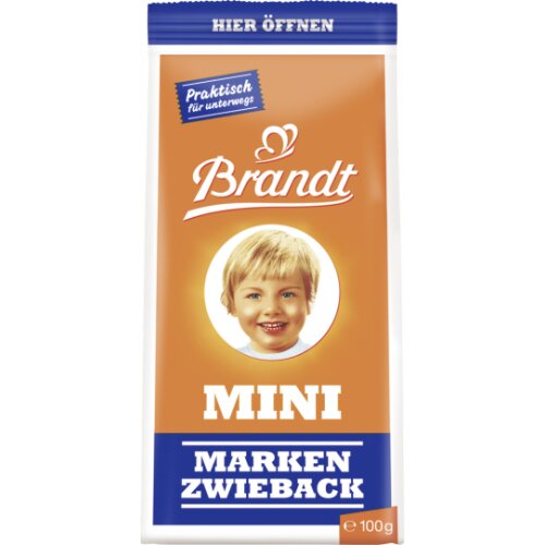 Brandt Mini Markenzwieback 100g
